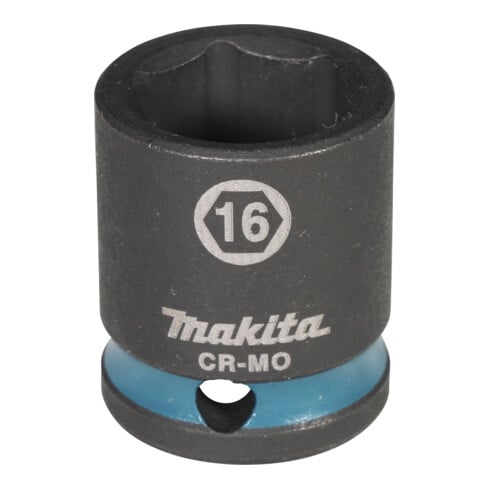 Makita Schlagnuss 3/8", SW16, kurz, Impact Black