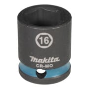 Makita Schlagnuss 3/8", SW16, kurz, Impact Black