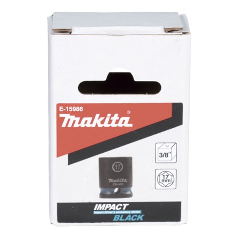 Makita Schlagnuss 3/8", SW17, kurz, Impact Black