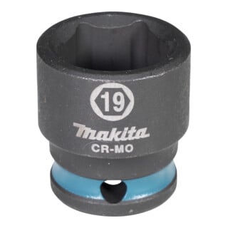 Makita Schlagnuss 3/8", SW19, kurz, Impact Black