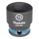 Makita Schlagnuss 3/8", SW19, kurz, Impact Black-1