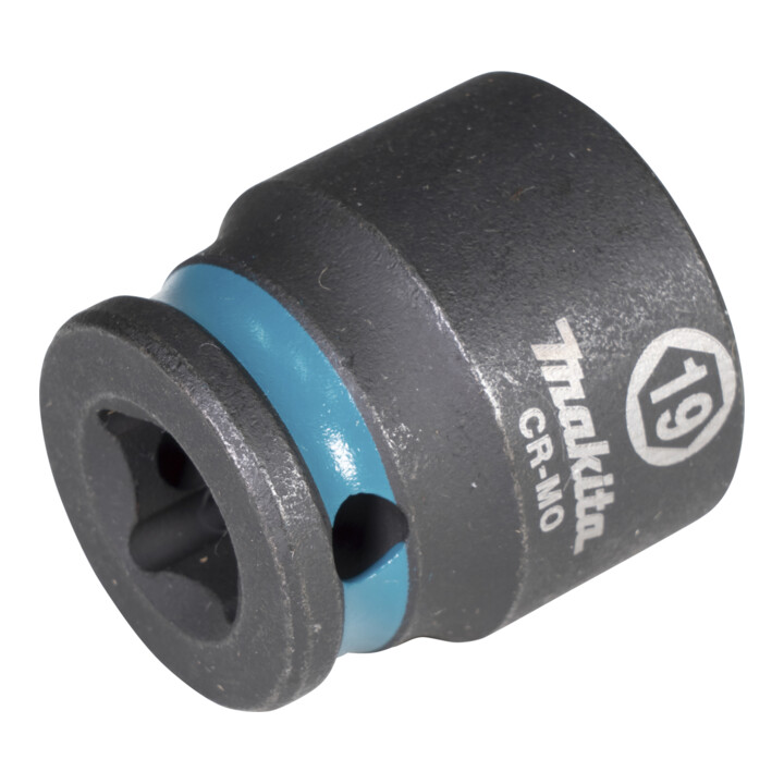 Makita Schlagnuss 3/8", SW19, kurz, Impact Black