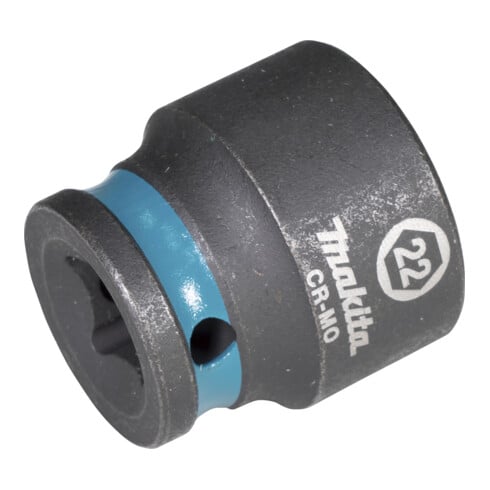 Makita Schlagnuss  3/8", SW22, kurz, Impact Black