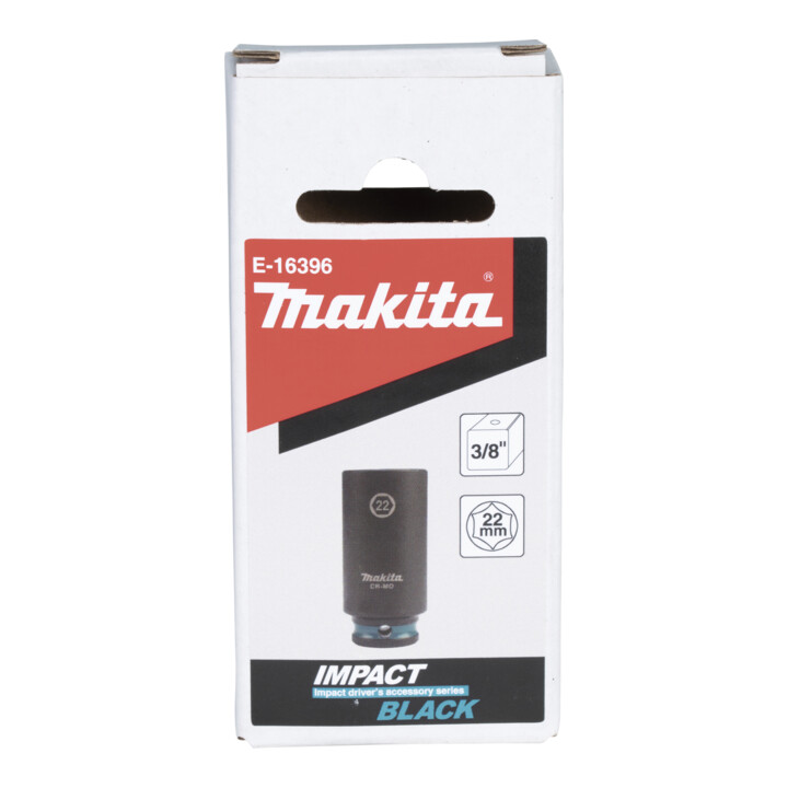 Makita Schlagnuss 3/8", SW22, lang, Impact Black