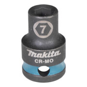 Makita Schlagnuss 3/8", SW7, kurz, Impact Black