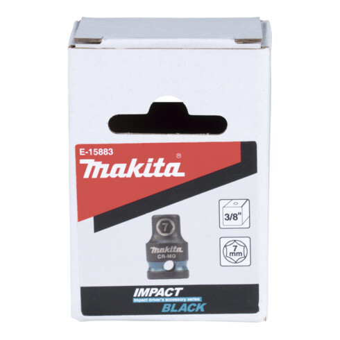 Makita Schlagnuss 3/8", SW7, kurz, Impact Black