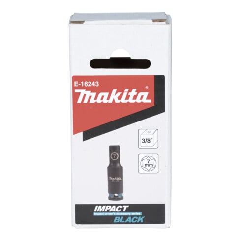 Makita Schlagnuss 3/8", SW7, lang, Impact Black