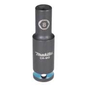 Makita Schlagnuss 3/8", SW8, lang, Impact Black