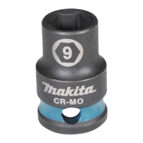 Makita Schlagnuss 3/8", SW9, kurz, Impact Black