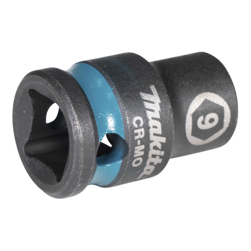 Makita Schlagnuss 3/8", SW9, kurz, Impact Black