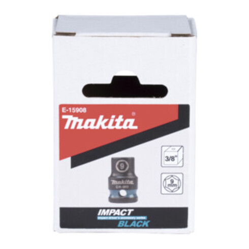Makita Schlagnuss 3/8", SW9, kurz, Impact Black