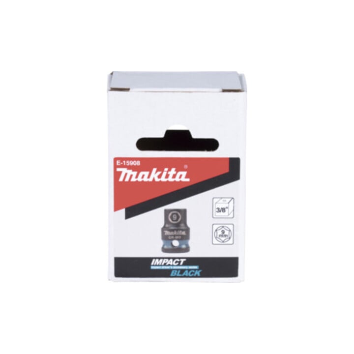 Makita Schlagnuss 3/8", SW9, kurz, Impact Black