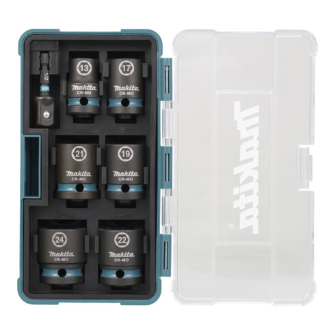 Makita Schlagnuss-Set 7-tlg. 1/2 IMPACT BLACK