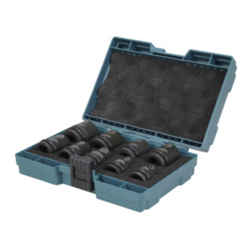 Makita Schlagnuss-Set IMPACT BLACK 9-tlg., 1/2"
