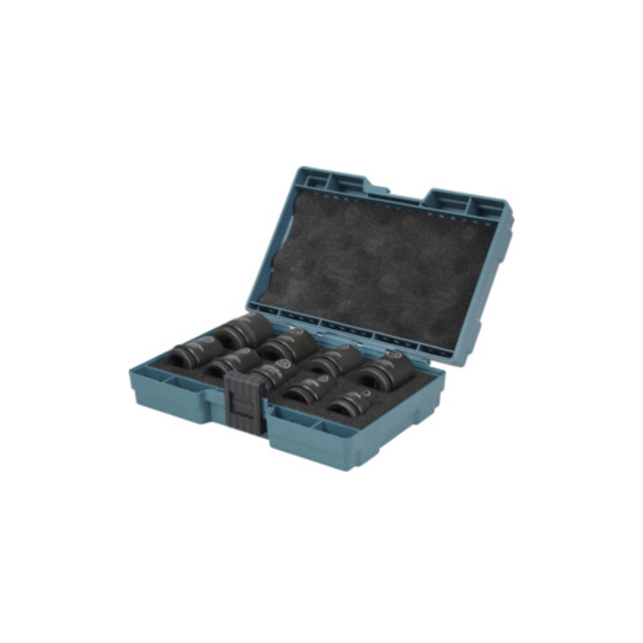 Makita Schlagnuss-Set IMPACT BLACK 9-tlg., 1/2"