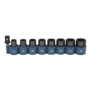 Makita Schlagnuss-Set IMPACT BLACK 9-tlg. 9-tlg., 1/2"