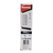 Makita Schlagnuss-Set IMPACT BLACK 9-tlg. 9-tlg., 1/2"-4