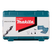 Makita Schlangenbohrer-Set 5-teilig, Länge 200 mm, 1/4"-2