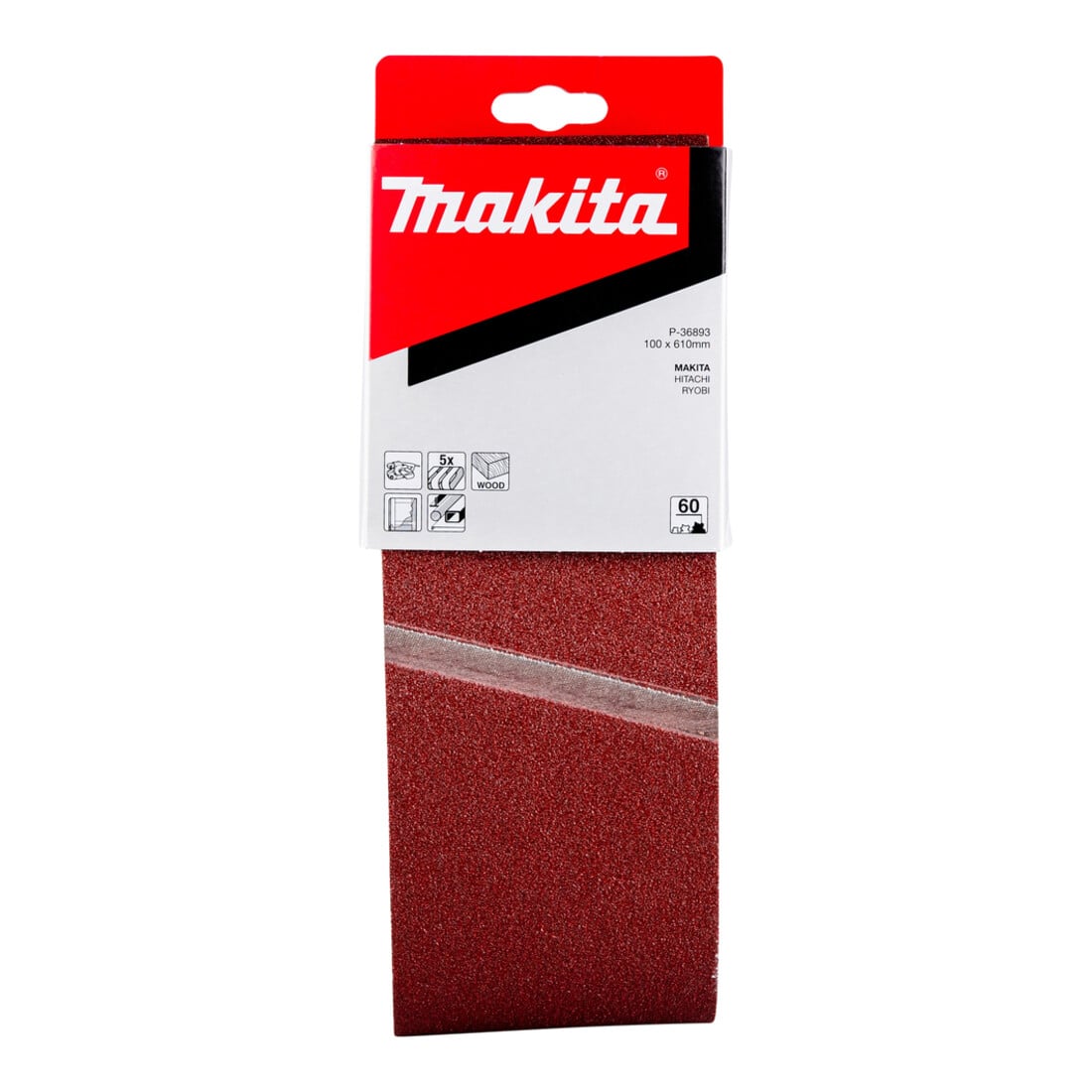 Makita Schleifband 100x610mm K60 P-36893