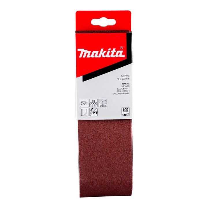 Makita Schleifband 76x533mm K100 (P-37203)