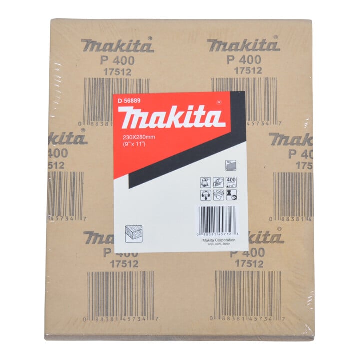 Makita Schleifpapier 230x280mm K400 100 Stück