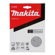 Makita Schleifpapier D 125mm K80-5