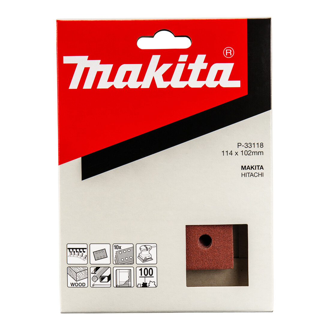 Makita Schleifpapier Klett 102x115