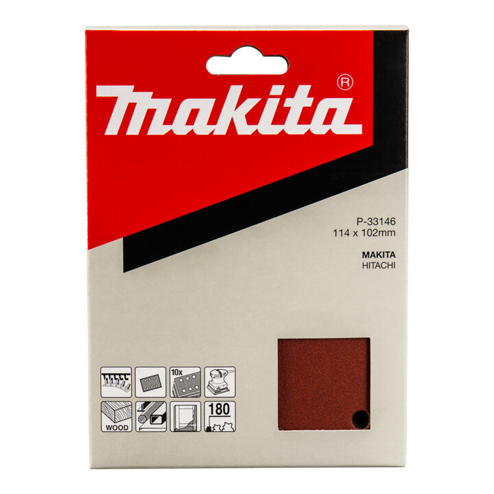 Makita Schleifpapier Klett 102x115 K180 (P-33146)