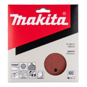 Makita Schleifpapier Klett 150 mm K400 10 Stk. P-32013-3