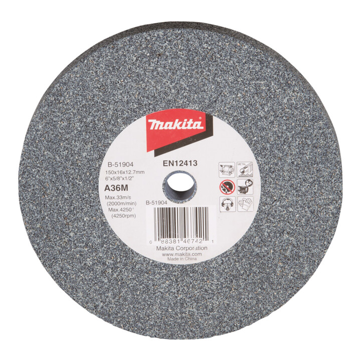 Makita Schleifstein A36M 150x16x12,7 B-51904
