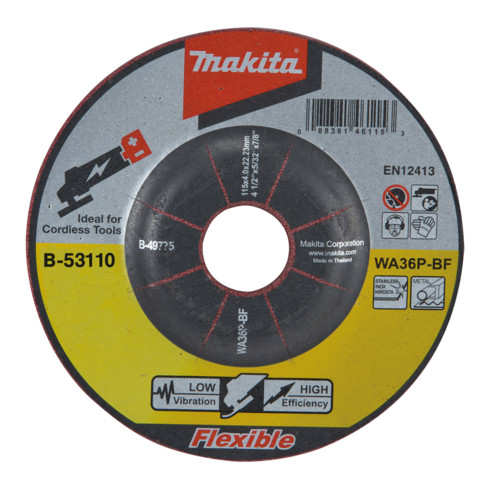 Makita Schruppscheibe 125 mm 25er Pack