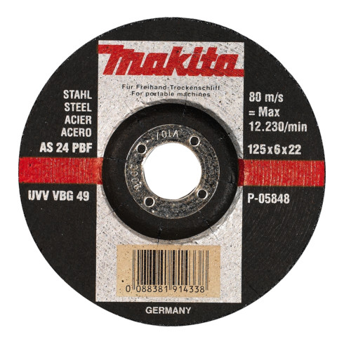Makita Schruppscheibe 150mm 10 Stück A-84981-10