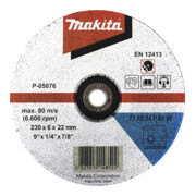 Makita Schruppscheibe 230mm A-80955-10-1