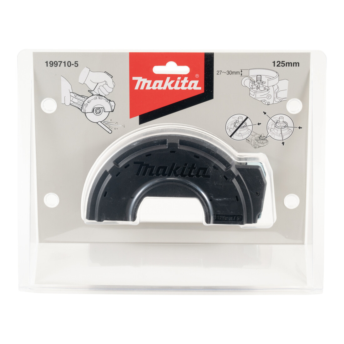 Makita Schutzhaubenabd. 125mm trennen