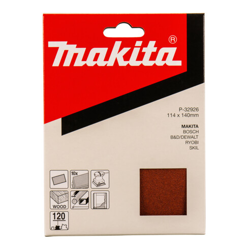Makita schuurpapier 114x140 mm