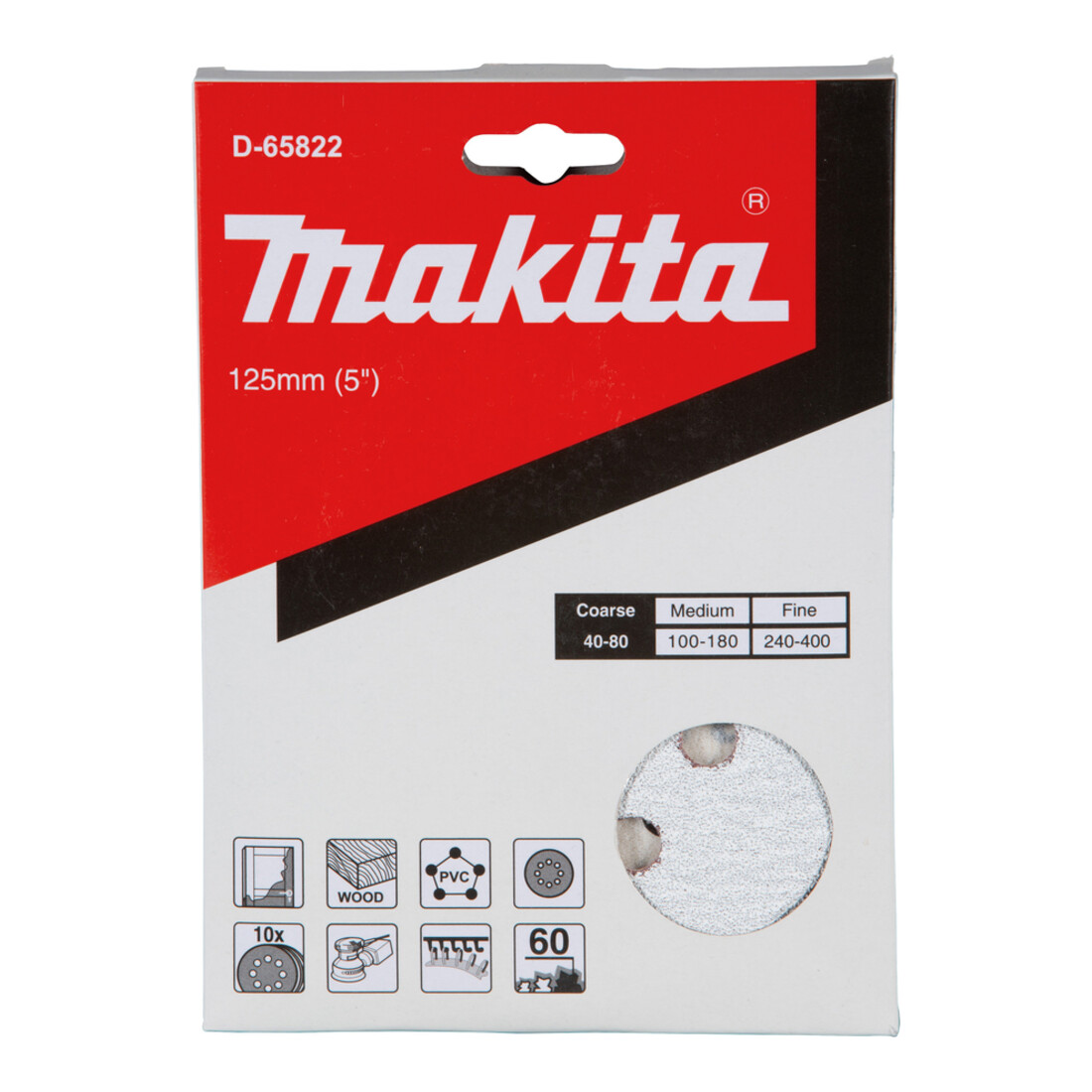 Makita schuurpapier D 125