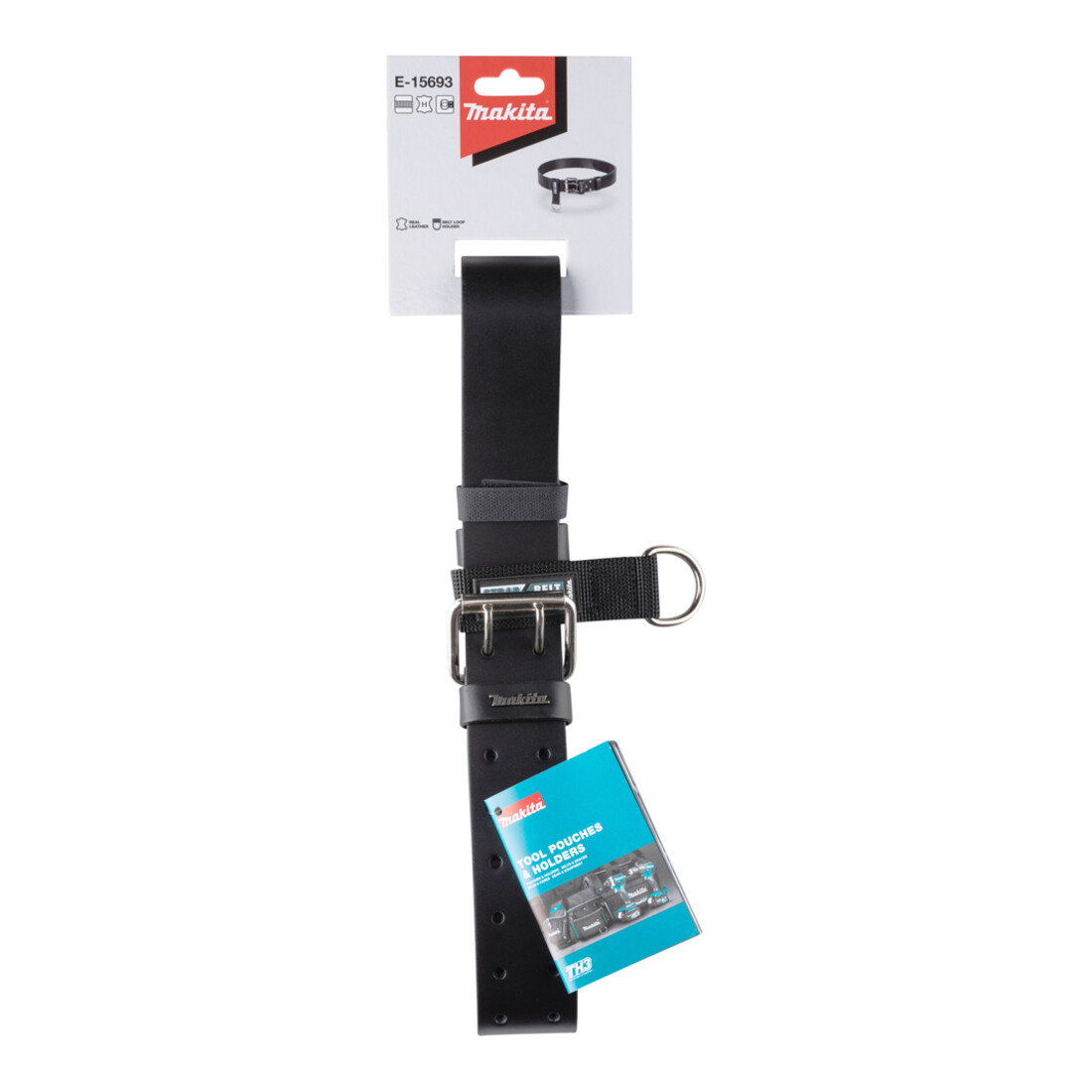 Makita Schwerlast Ledergürtel 1.380x48 mm, 0,3 kg, schwarz