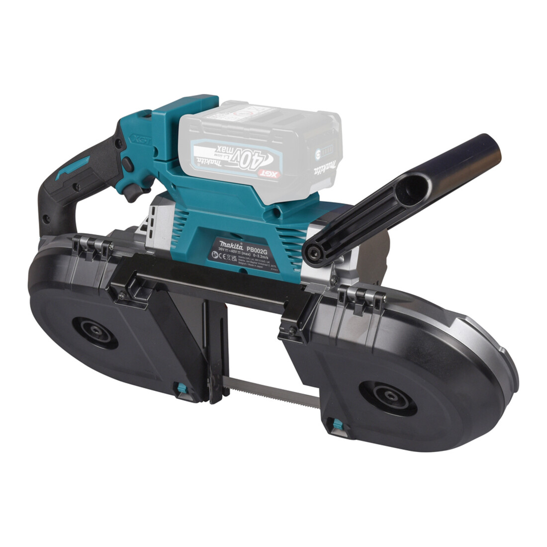 Makita Scie à ruban sans fil PB002GZ 40V max. (sans batterie, sans chargeur)