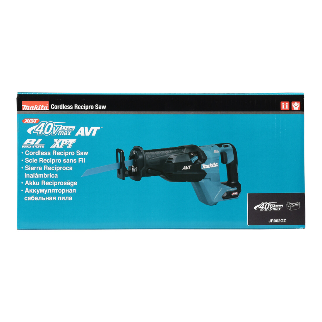 Makita Scie alternative sans fil 40V max. (sans batterie, sans chargeur)