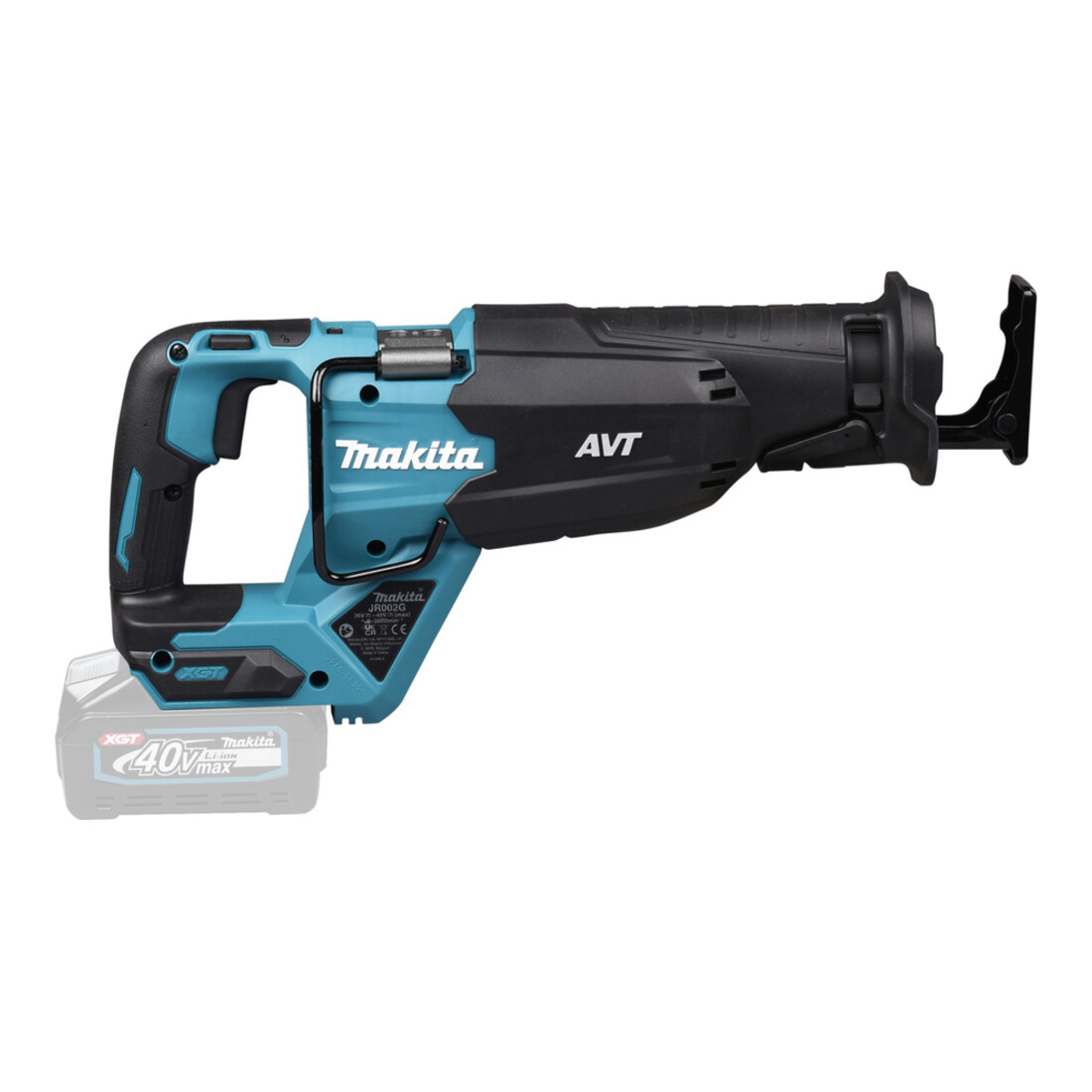 Makita Scie alternative sans fil 40V max. (sans batterie, sans chargeur)