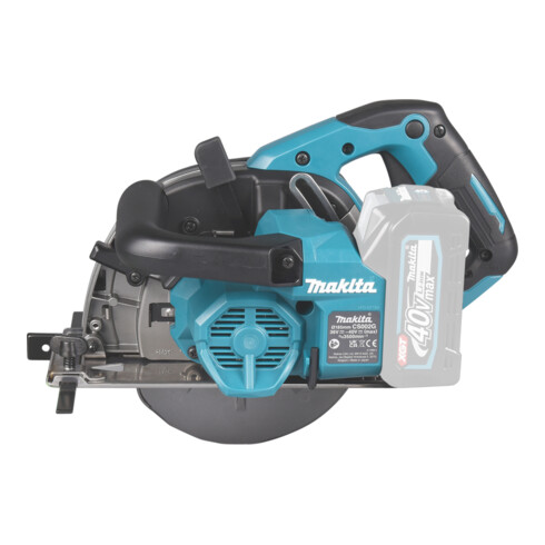 Makita Scie circulaire à main métal sans fil 40V (sans batterie, sans chargeur)