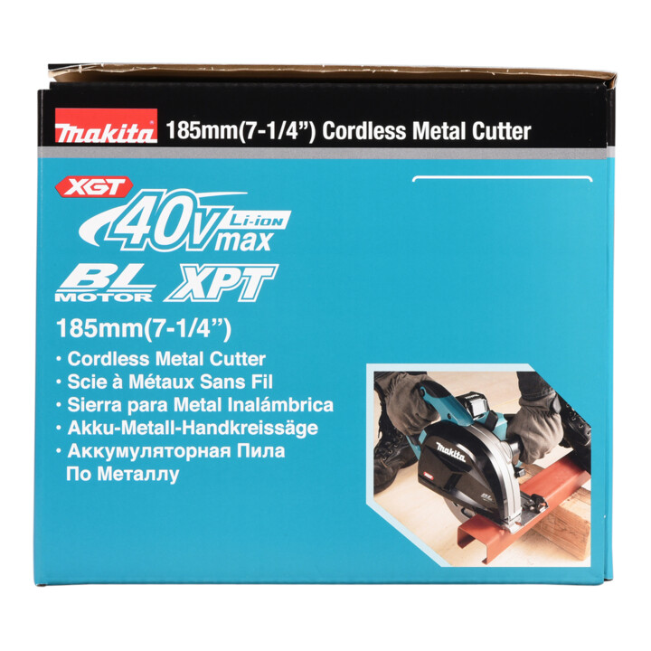 Makita Scie circulaire à main métal sans fil 40V (sans batterie, sans chargeur)