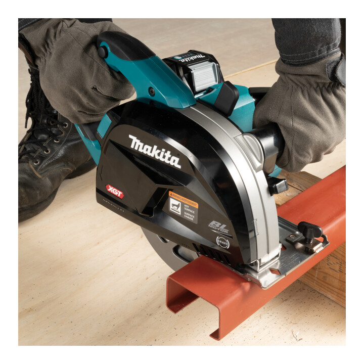 Makita Scie circulaire à main métal sans fil 40V (sans batterie, sans chargeur)