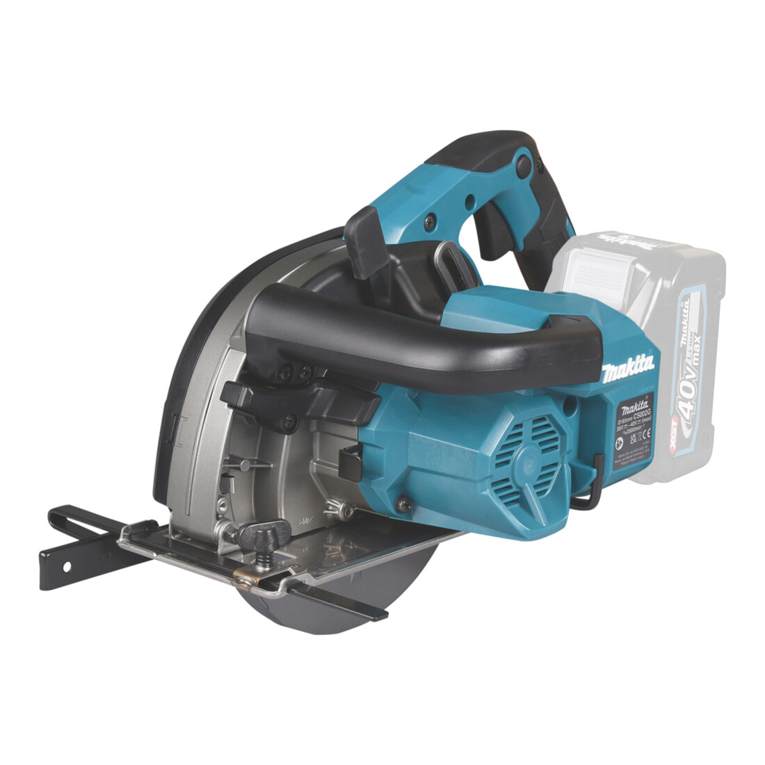 Makita Scie circulaire à main métal sans fil 40V (sans batterie, sans chargeur)