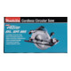 Makita Scie circulaire sans fil 101 mm 40V max. (sans batterie, sans chargeur)-4