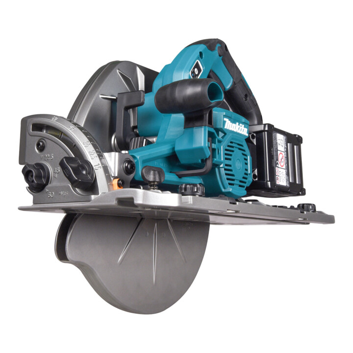 Makita Scie circulaire sans fil 101mm 40V max. / 5,0 Ah, 2 batteries + chargeur