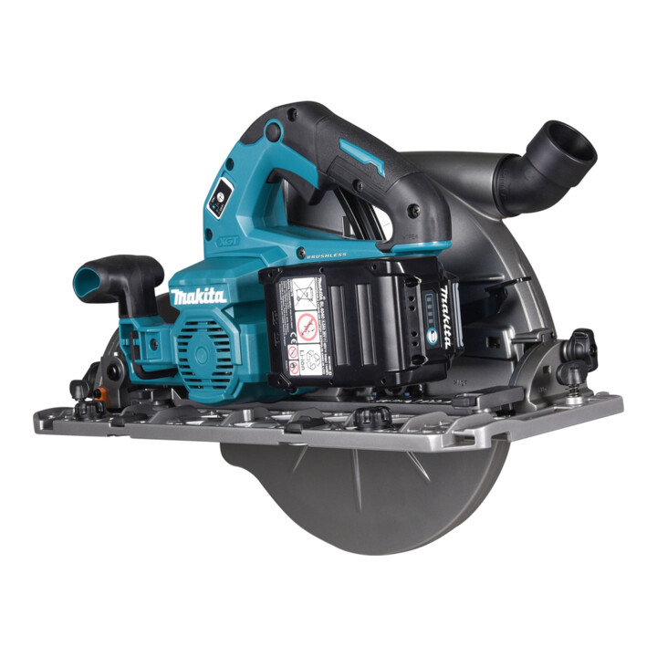 Makita Scie circulaire sans fil 101mm 40V max. / 5,0 Ah, 2 batteries + chargeur