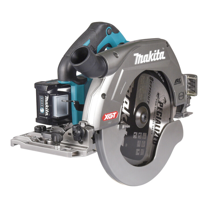 Makita Scie circulaire sans fil 101mm 40V max. / 5,0 Ah, 2 batteries + chargeur