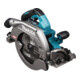 Makita Scie circulaire sans fil 40V max. / 5,0 Ah, 2 batteries + chargeur dans valise de transport