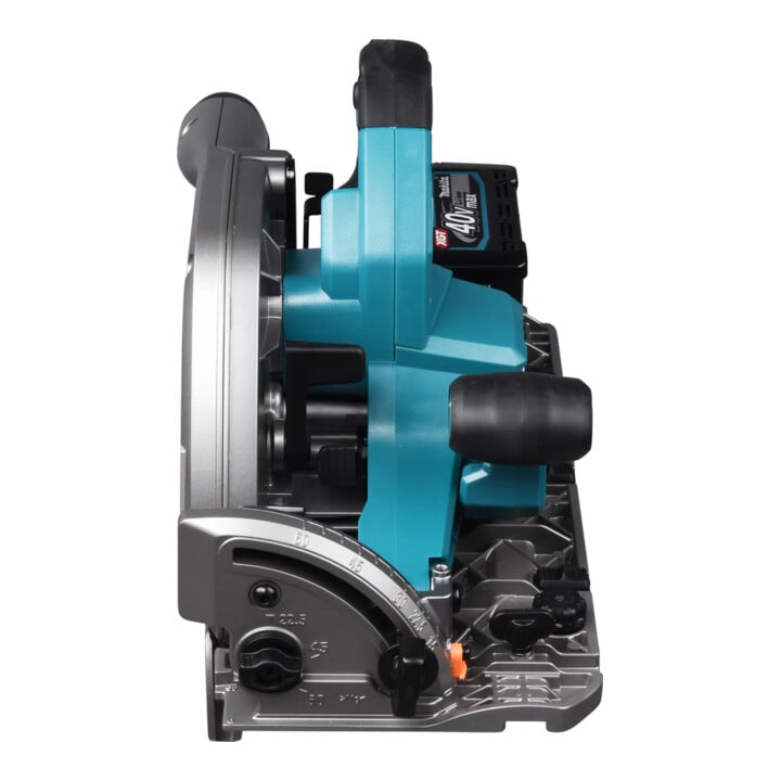 Makita Scie circulaire sans fil 40V max. / 5,0 Ah, 2 batteries + chargeur dans valise de transport